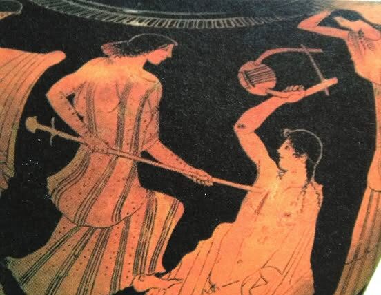 Ορφέας και Μαινάδες – Απο την Αρχαιολογο Σοφία Δημητριαδου Κοκκίνου