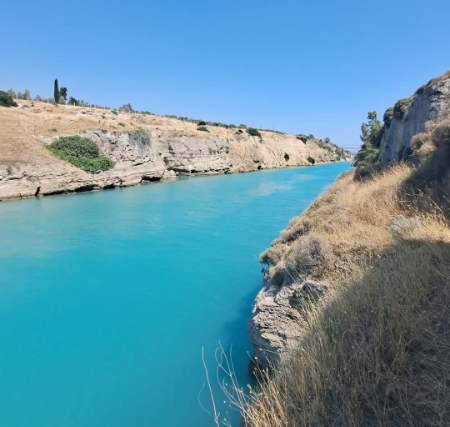 Το αγαλμα του Νερονα στον Ισθμό της Κορίνθου -Απο τον Τριανταφυλλο Αθανασουλα