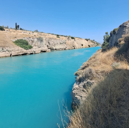 Το αγαλμα του Νερονα στον Ισθμό της Κορίνθου -Απο τον Τριανταφυλλο Αθανασουλα