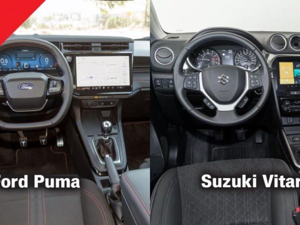 Ήπια υβριδικά μικρά SUV: Ford Puma (125 PS) ή Suzuki Vitara (129 PS);