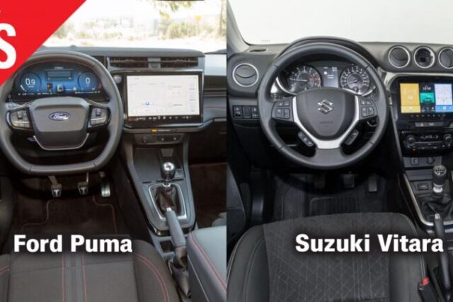 Ήπια υβριδικά μικρά SUV: Ford Puma (125 PS) ή Suzuki Vitara (129 PS);