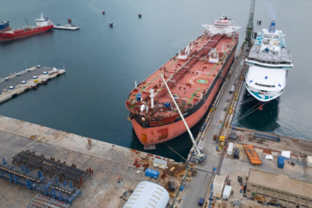 Επισκευή-ορόσημο για την ελληνική ναυπηγοεπισκευαστική βιομηχανία