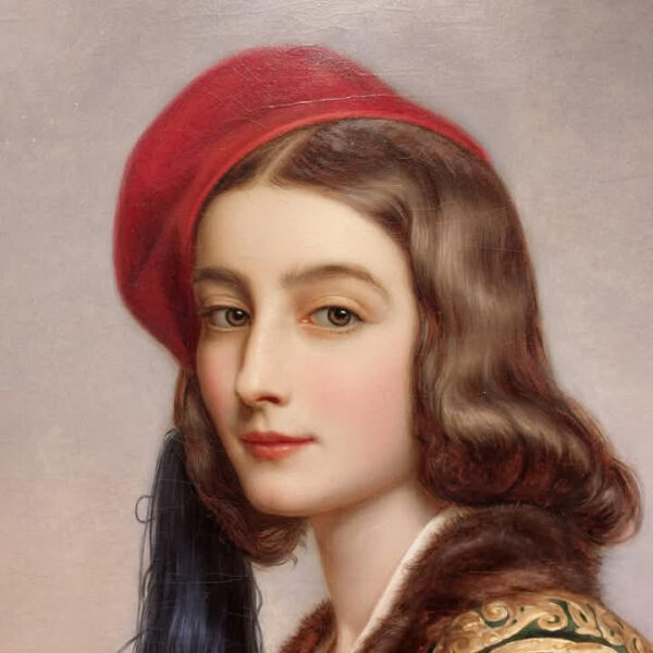 Η διάσημη προσωπογραφία της Αικατερίνης (Ρόζας) Μπότσαρη  βρίσκεται πλέον και στην Ελλάδα  –  Απο την Εύα Πετρόπουλου Λιανου  .