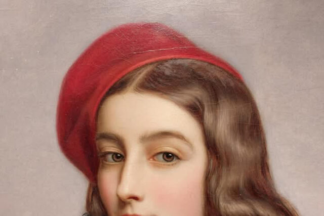 Η διάσημη προσωπογραφία της Αικατερίνης (Ρόζας) Μπότσαρη  βρίσκεται πλέον και στην Ελλάδα  –  Απο την Εύα Πετρόπουλου Λιανου  .