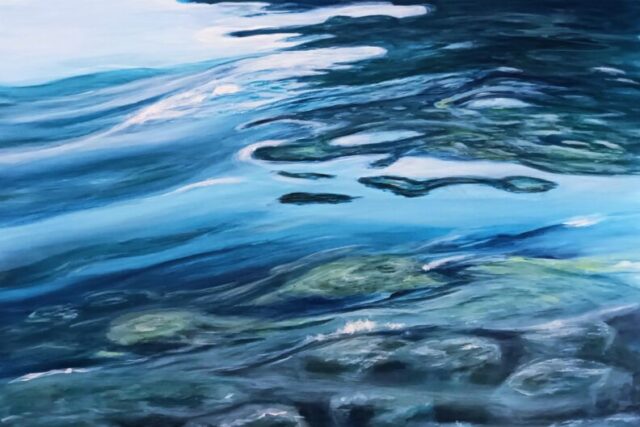 Η ΕΚΘΕΣΗ ΜΠΛΕ – BLUE ΤΟΥ ΔΗΜΗΤΡΗ ΛΑΖΑΡΟΥ ΣΤΟΝ ΕΛΛΗΝΟΓΑΛΛΙΚΟ ΣΥΝΔΕΣΜΟ ΣΤΟ ΚΟΛΩΝΑΚΙ        Γράφει ο ΛΕΟΝΤΙΟΣ ΠΕΤΜΕΖΑΣ