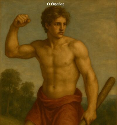 Ο Θησέας και ο Κερκύονας Ο θρίαμβος της δικαιοσύνης επί της βίας – Γράφει η Αγγελή Γεωργία