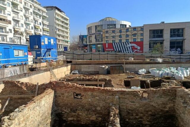 Θεσσαλονίκη: Τι έχει βρεθεί Τσιμισκή με Εθ. Αμύνης όπου χτίζεται 5άστερο ξενοδοχείο