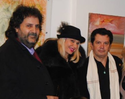 Μαριλένα Φωκά :Kίονες και αρχαϊκές μορφές στην μεταμοντέρνα τέχνη του Κώστα Ευαγγελάτου.       Γράφει ο ΛΕΟΝΤΙΟΣ ΠΕΤΜΕΖΑΣ