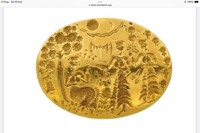 ΜΥΚΗΝΑΙΚΟ  ΧΡΥΣΟ  ΔΑΧΤΥΛΙΔΙ  – Απο την Μιράντα Σκηνίτη