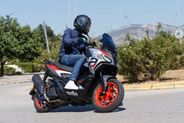 Aprilia SR GT 200 – Test