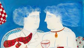 H ιστορικός Τέχνης Μαράη Γεωργούση παρουσιάζει την τέχνη του Αλέκου Φασιανού στην Κύμη.  Γράφει ο ΛΕΟΝΤΙΟΣ ΠΕΤΜΕΖΑΣ,