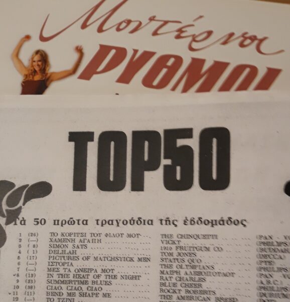 ΤΡΑΠΕΖΑ  ΑΝΑΜΝΗΣΕΩΝ    Οι »Διασκευες» της δεκαετιας του 60   που σαρωσαν   το  ΕΛΛΗΝΙΚΟ   ΤΟΠ-50   Γραφει ο ΠΕΤΡΟΣ ΚΑΝΤΙΑΝΗΣ
