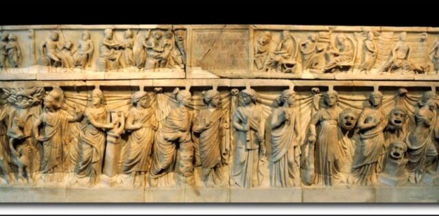 ΡΩΜΑΙΚΗ  ΣΑΡΚΟΦΑΓΟΣ  των  ΜΟΥΣΩΝ – Απο την Μιράντα Σκηνίτη