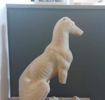 ΠΕΛΛΑ  –  ΕΠΙΤΥΜΒΙΟ  ΚΥΝΗΓΕΤΙΚΟ  ΣΚΥΛΙ – Απο την Μιράντα Σκηνίτη