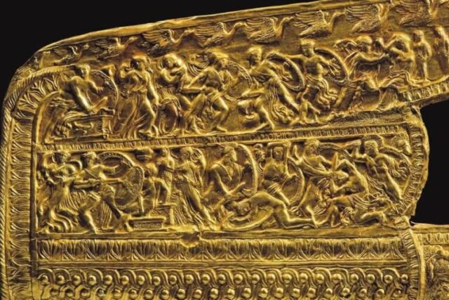 Ο  ΧΡΥΣΟΣ  ΓΩΡΥΤΟΣ  από τον  ΤΑΦΟ  ΤΟΥ  ΦΙΛΙΠΠΟΥ  Β´ – Απο την Μιράντα Σκηνίτη