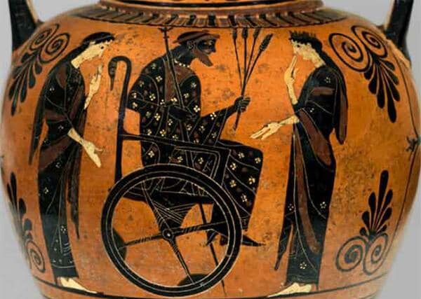 ΧΑΛΚΙΝΟ  ΑΜΑΞΙΔΙΟ  από τους  ΕΠΙΖΕΦΥΡΙΟΥΣ  ΛΟΚΡΟΥΣ – Απο την Μιράντα Σκηνίτη