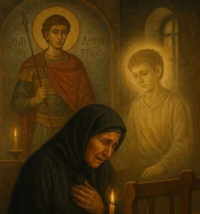 Ο Αη-Δημήτρης σε μια ποντιακή κατάρα της μάνας – Απο την Παναγιωτα Ιωακειμιδου