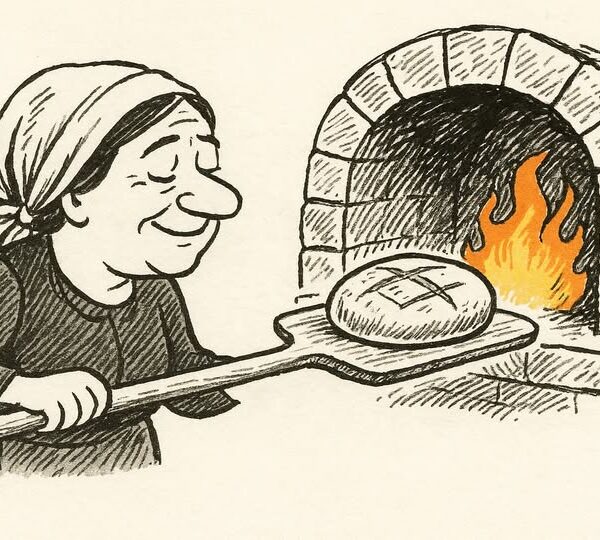 Πιρρίφτε – το φτυάρι του φούρνου – Απο την Παναγιώτα Ιωακειμίδου