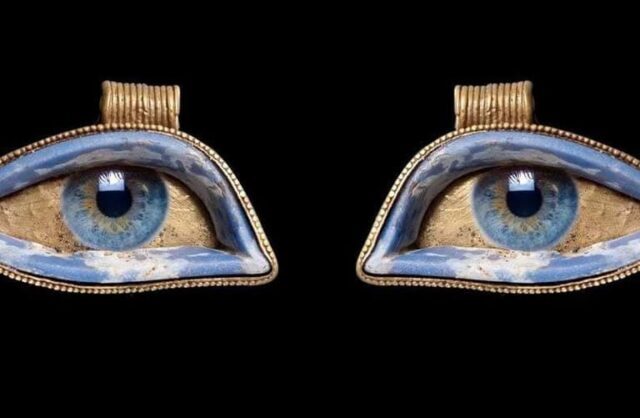 Το χρυσό περίαπτο  μ α τ ι  από την  Ε λ ε υ θ έ ρ ν α – Aπο την Μιράντα Σκηνίτη