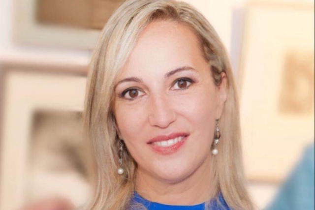 Κορίνα Κομπολίτη  : Εγκαίνια Έκθεσης Ζωγραφικής