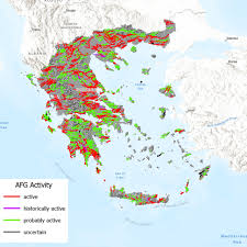 Ο χάρτης με όλα τα ρήγματα της Ελλάδας