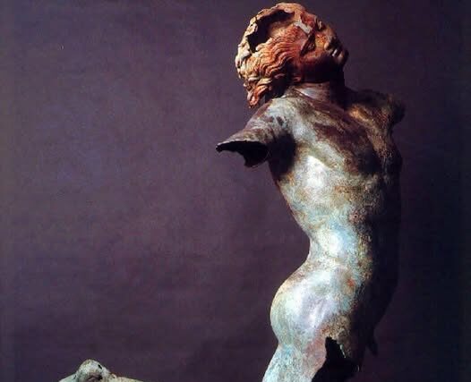 Το θεσπέσιο χάλκινο άγαλμα του Σατύρου …. Απο την Μιράντα Σκηνίτη