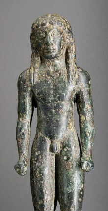 Μουσείου του Λούβρου : Ο χ ά λ κ ι ν ο ς   Κ ο ύ ρ ο ς  – Απο την Μιραντα Σκηνιτη