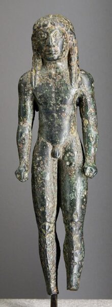 Μουσείου του Λούβρου : Ο χ ά λ κ ι ν ο ς   Κ ο ύ ρ ο ς  – Απο την Μιραντα Σκηνιτη