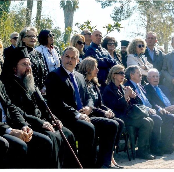 Αποκαλυπτήρια  :  Κήπο των Ηρώων της Ιεράς Πόλεως Μεσολογγίου