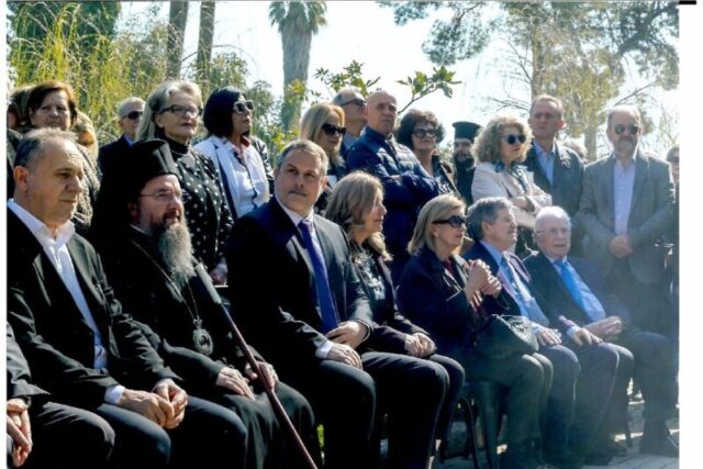 Αποκαλυπτήρια  :  Κήπο των Ηρώων της Ιεράς Πόλεως Μεσολογγίου