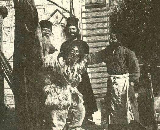 Ο Αθωνίτη ερημίτη Αγαφών το 1925.