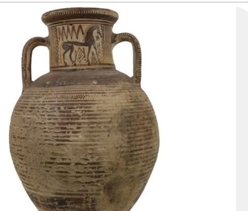 ΦΑΛΗΡΙΚΗ  ΝΕΚΡΟΠΟΛΗ – ΑΤΤΙΚΟΣ  ΓΕΩΜΕΤΡΙΚΟΣ  ΑΜΦΟΡΕΑΣ (Υστερογεωμετρικής εποχής) – Της Μιραντας  Σκηνίτη