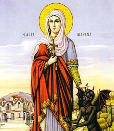 Αγία Μαρίνα  η παιδούλα που νίκησε τον διάβολο.  Του Παναγιωτη  Μυργιώτη