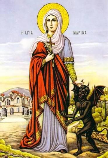 Αγία Μαρίνα  η παιδούλα που νίκησε τον διάβολο.  Του Παναγιωτη  Μυργιώτη