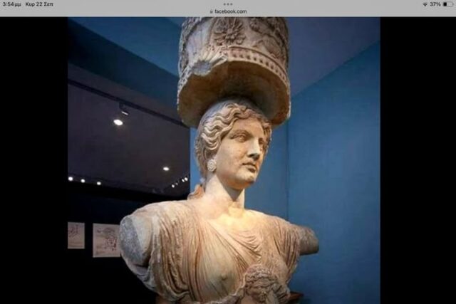 Το περίφημο άγαλμα κατέληξε στο Fitzwilliam Museum …Απο την Μιραντα Σκηνιτη