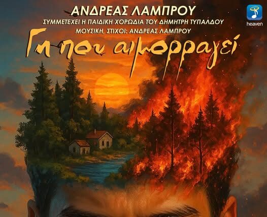 ΑΝΔΡΕΑΣ ΛΑΜΠΡΟΥ : Το νέο μου τραγούδι με τίτλο «Γη που αιμορραγεί»