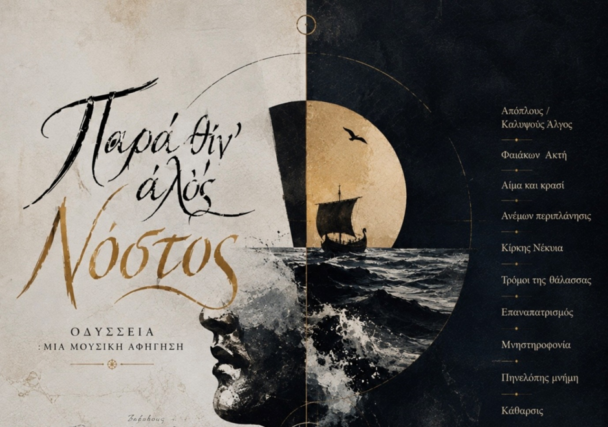 Νέα ψηφιακή δισκογραφική κυκλοφορία των Νόστου, με τίτλο «Οδύσσεια – Μια μουσική περιπλάνηση»