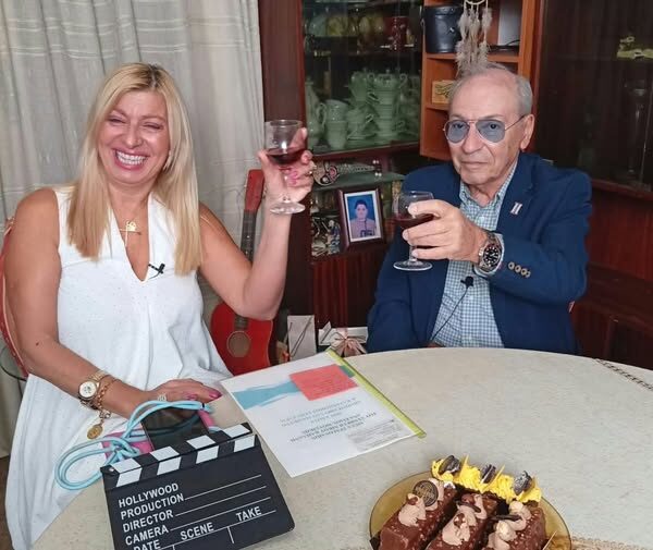 Ο  Νίκος Καπλάνης στην εκπομπή «Αστέρια» Απο τον Πανο Καλουδα