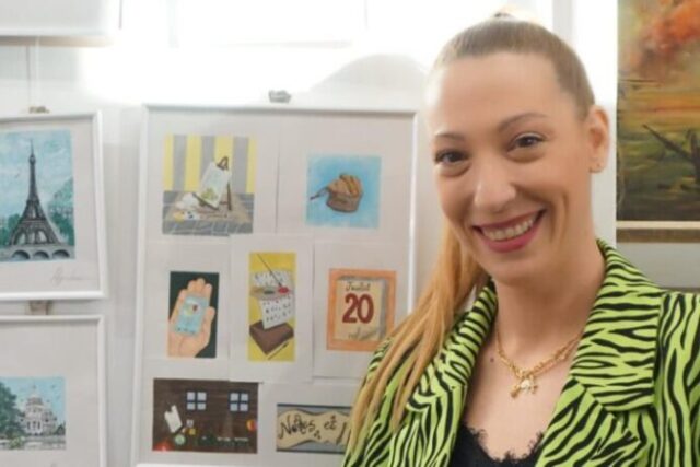 Στην παρουσίαση του παιδκού βιβλίου «Μια νύχτα στη Μονμάρτρη»